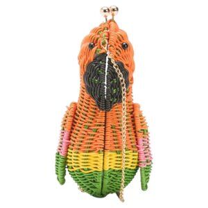 ALESSIA BIANCHI Basket Parrot Satchel
